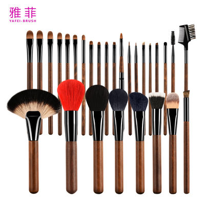 ซื้อ 189A0428 ผู้ผลิต 28PCS หัวสัตว์ ท่อทองแดง มือไม้ สัญลักษณ์ที่กําหนดเอง ชุดแปรงแต่งหน้ามืออาชีพ การผลิตออนไลน์