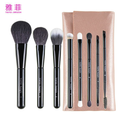 ซื้อ 286A18508 8 ชิ้น ชุดแปรงแต่งหน้ามืออาชีพ พร้อมกระเป๋าคอนทรู พาวเดอร์คอนเซลเลอร์บลัช การผลิตออนไลน์