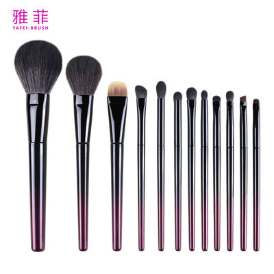 ซื้อ 294A10812 กำหนดโลโก้ แปรงแต่งหน้า 12 ชิ้น ชุดแปรงแต่งหน้าพรีเมี่ยมระดับมืออาชีพ ป้ายชื่อส่วนตัว การผลิตออนไลน์