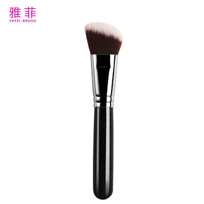 A12 เครื่องมือเสริมความงามสัญลักษณ์ส่วนตัว แปรงแต่งหน้าใยสังเคราะห์แบบเดียว