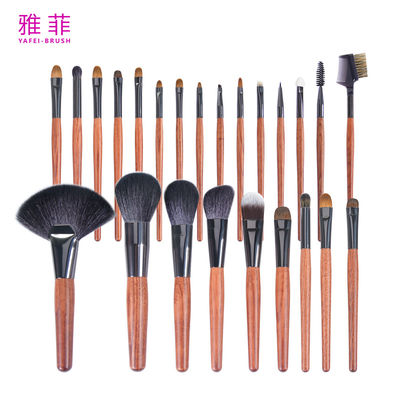 204A14024 24PCS ชุดแปรงแต่งหน้ามืออาชีพ OEM ODM พร้อมโรงงานถุงแต่งหน้า
