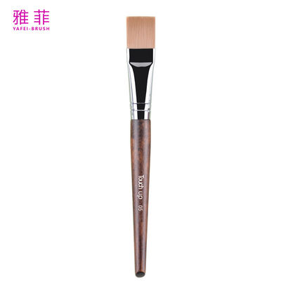 TOUCH UP 05 ราคาสูง Ultra Fine Thin Flat Liquid Foundation Brush ผมสังเคราะห์ ทองแดง OEM ODM ผู้ผลิต