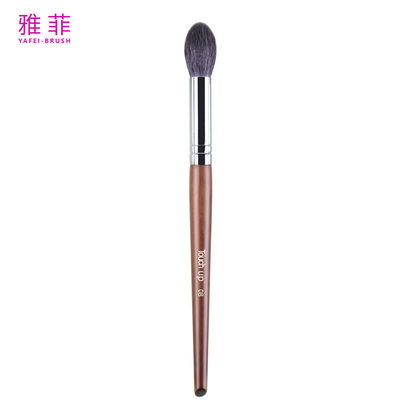 TOUCH UP 08 โลโก้ส่วนตัวที่กําหนดเอง สีแดงจมูก สีเงาแปรง หนาแน่น ผมแพะละเอียด แปรงแต่งหน้ามืออาชีพ
