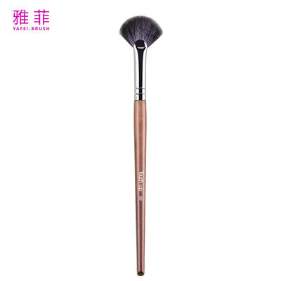 TOUCH UP 09 โปรเฟชั่น บันทึกผมแพะ Fan Makeup Brush ความแม่นยํา ไฮไลท์ Contour จมูก ตาเงามือไม้