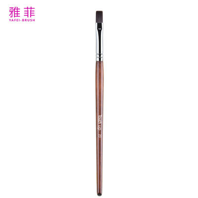 TOUCH UP 23 Multifunction Flat Lip Brow Concealer Brush Custom Logo ผมสังเคราะห์ที่มีโลโก้