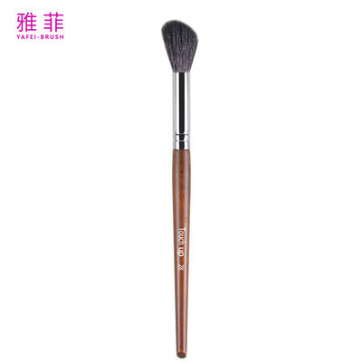 TOUCH UP 28 การผสมผสาน Blusher จมูก Shadow Contour Brush สัญลักษณ์บุคคลสัญลักษณ์สัตว์ผมทองแดง Ferrule มือไม้ คุณภาพสูง OEM ODM โรงงาน