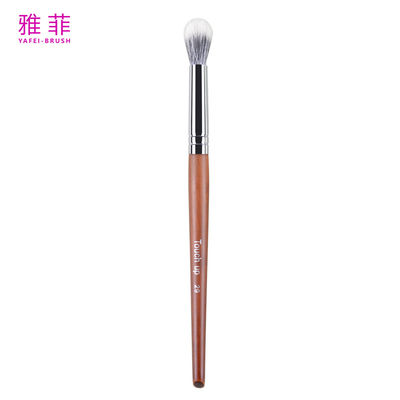 TOUCH UP 29 การผสมผสานผงสีแดง Eyeshadow Brush สัญลักษณ์สัญลักษณ์สัตว์ผมทองแดง Ferrule มือไม้ คุณภาพสูง