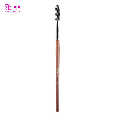 TOUCH UP 31 กลมขนขนขนขนขน Brush Custom Logo ทองแดง Ferrule มือไม้ คุณภาพสูงสุด