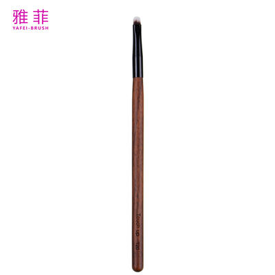 T20 การปรับแต่ง Ultra Thin Tight Firm Bristle Flat Concealer Brush สีสังเคราะห์ ผักชีวินทรีย์ สีแต่งมือ