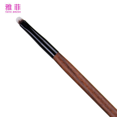 T20 การปรับแต่ง Ultra Thin Tight Firm Bristle Flat Concealer Brush สีสังเคราะห์ ผักชีวินทรีย์ สีแต่งมือ