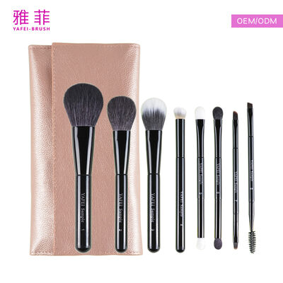 ชุดแปรงเครื่องสําอาง ปรับแต่งได้ด้วยลิ้นกลางทรงคลาสสิก สีหอมผสมผมแปรงที่มีตัวเลือกการบรรจุที่หลากหลาย