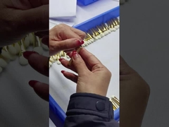 เครื่องปิดฝ้าผมสังเคราะห์ ปรับแต่ง 100% ตรวจสอบ